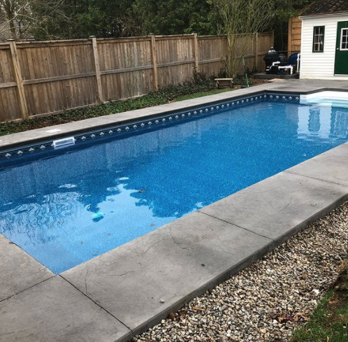 backyard rectangular pool