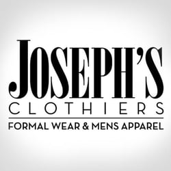 josephs clothier logo with black copy